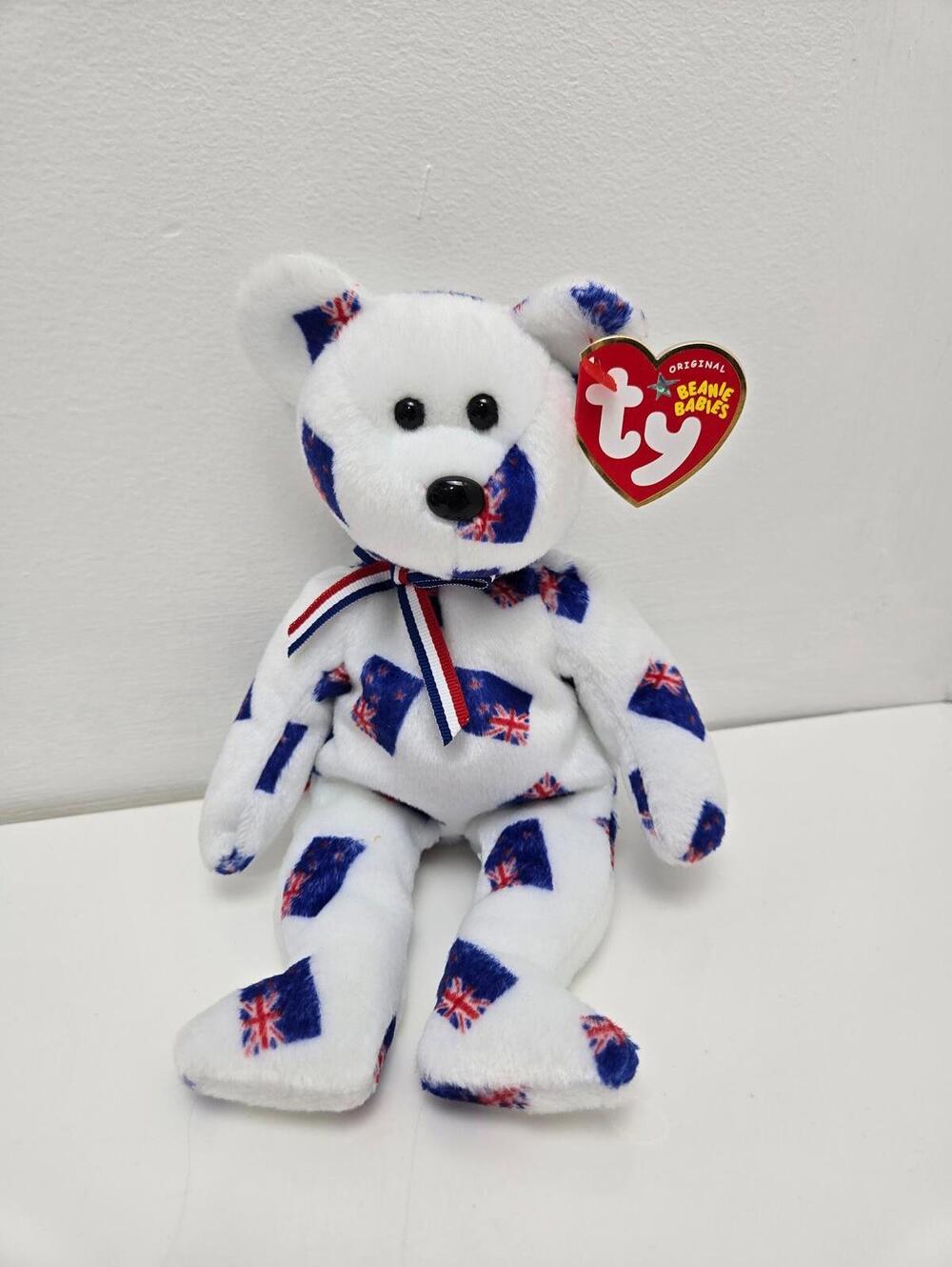 Ty Beanie Baby “Aotearoa” the Asia Pacific Bear - New Zealand Excl (8.5 inch)